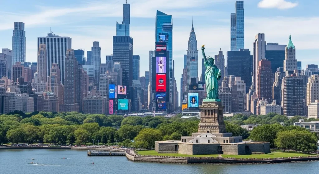 Top places to visit in New York City USA.